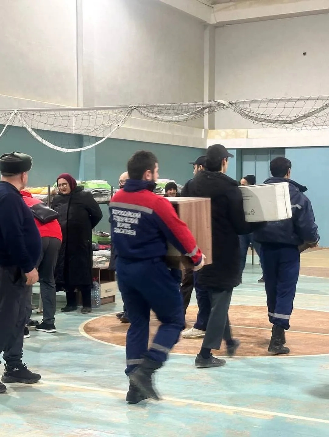 Чрезвычайная ситуация на территориигазонакопительной станции в посёлке Новый Хушет