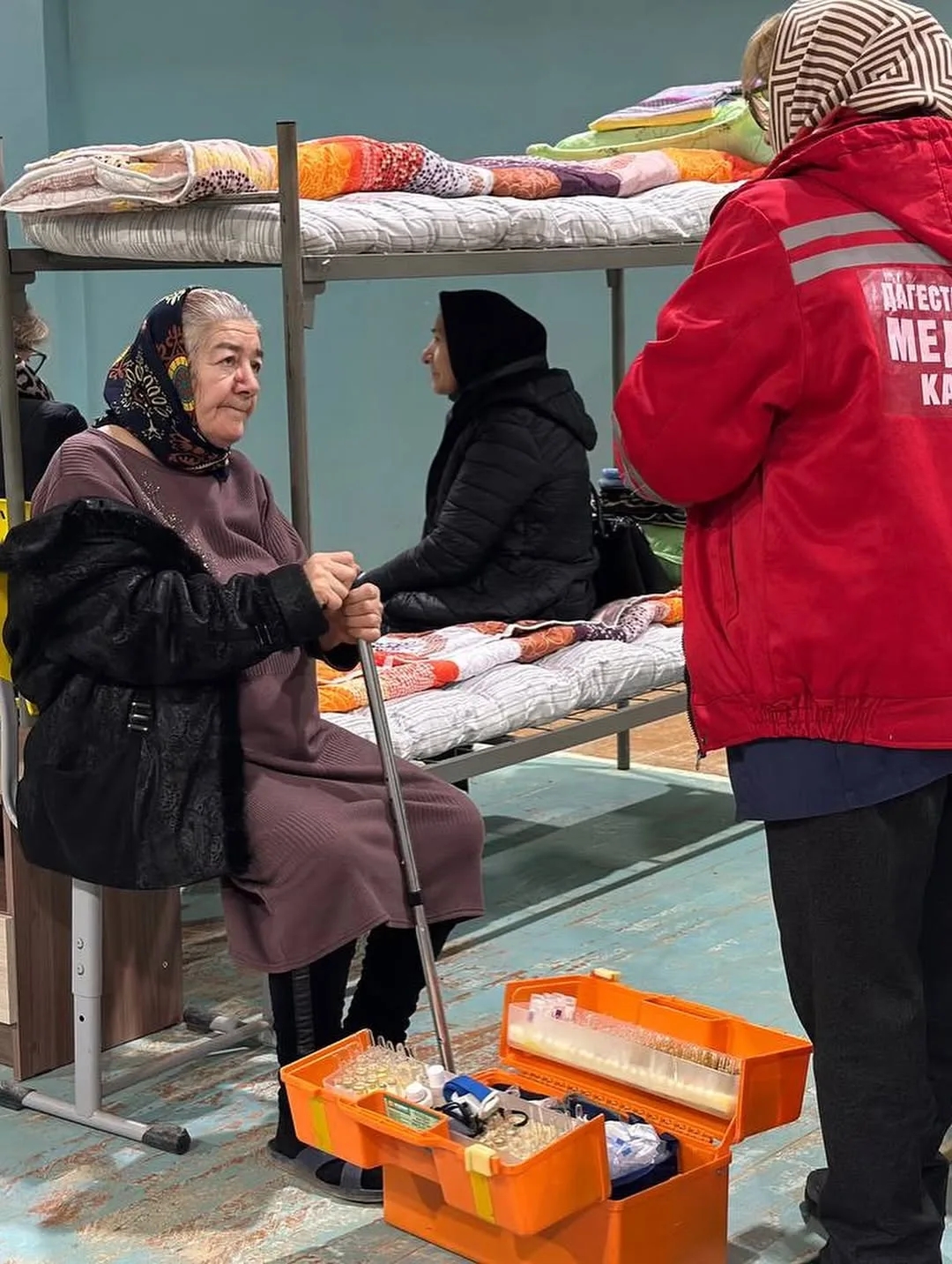 Чрезвычайная ситуация на территориигазонакопительной станции в посёлке Новый Хушет