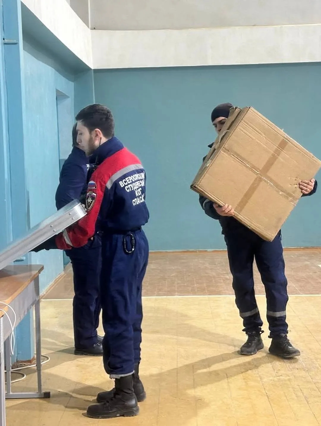 Чрезвычайная ситуация на территориигазонакопительной станции в посёлке Новый Хушет