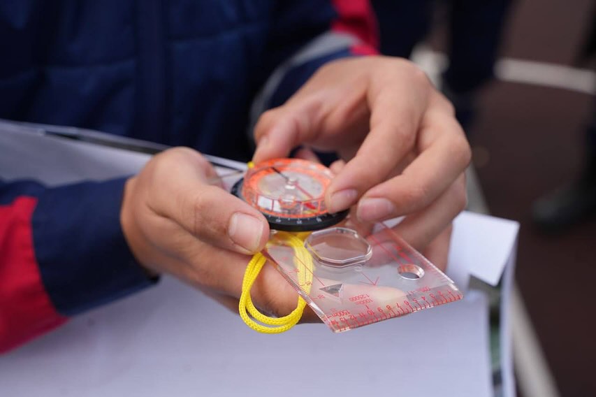 Cлёт добровольцев на учебно-тренировочной площадке "Апаринки"