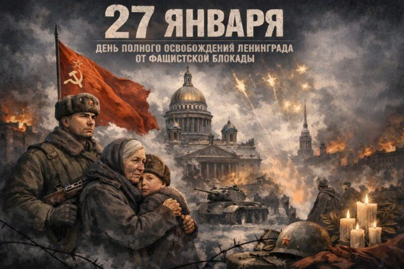 День полного освобождения Ленинграда от фашистской блокады