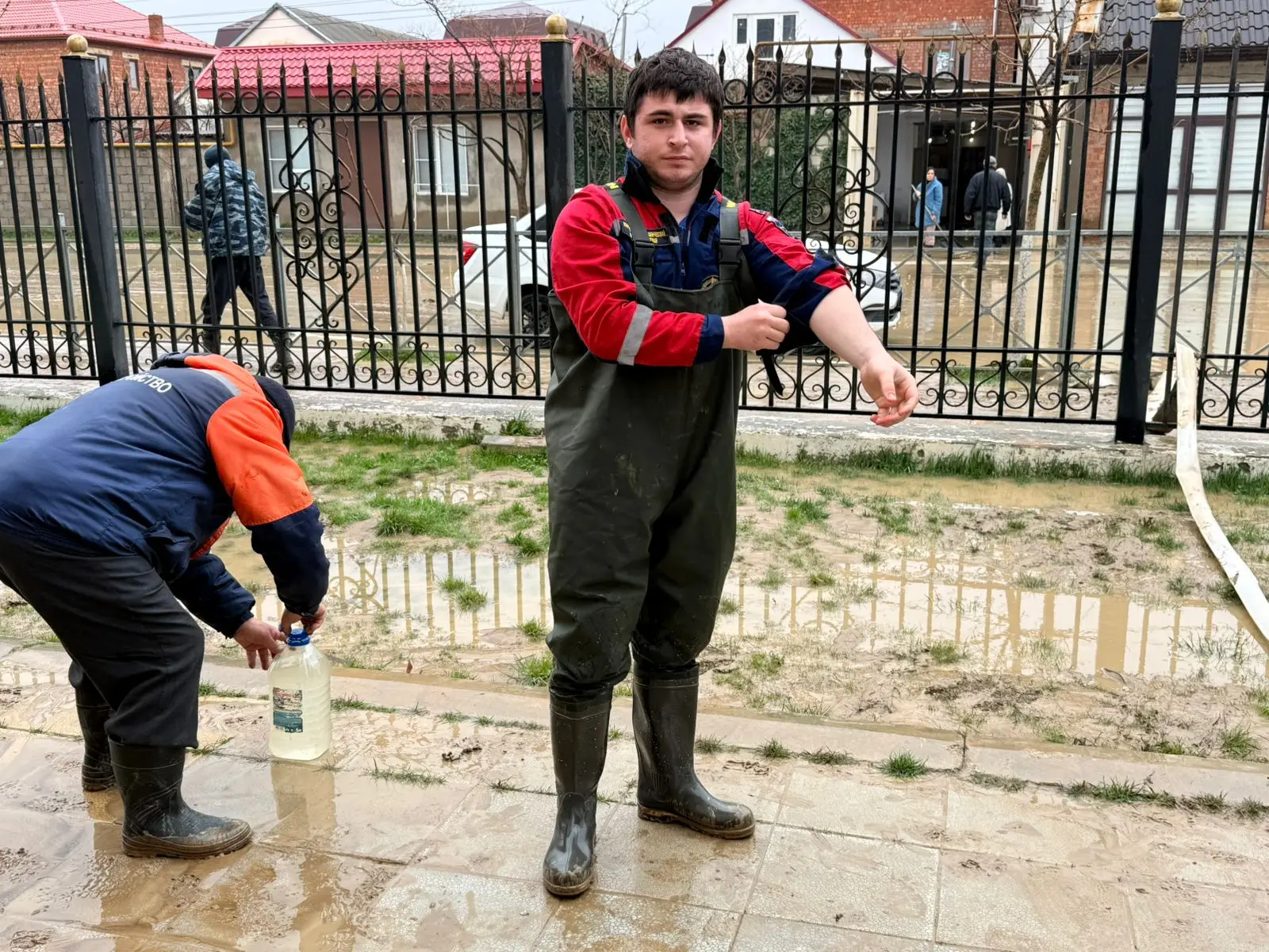 Ликвидация последствий ЧС оперативной группой Всероссийского студенческого корпуса спасателей (ВСКС)