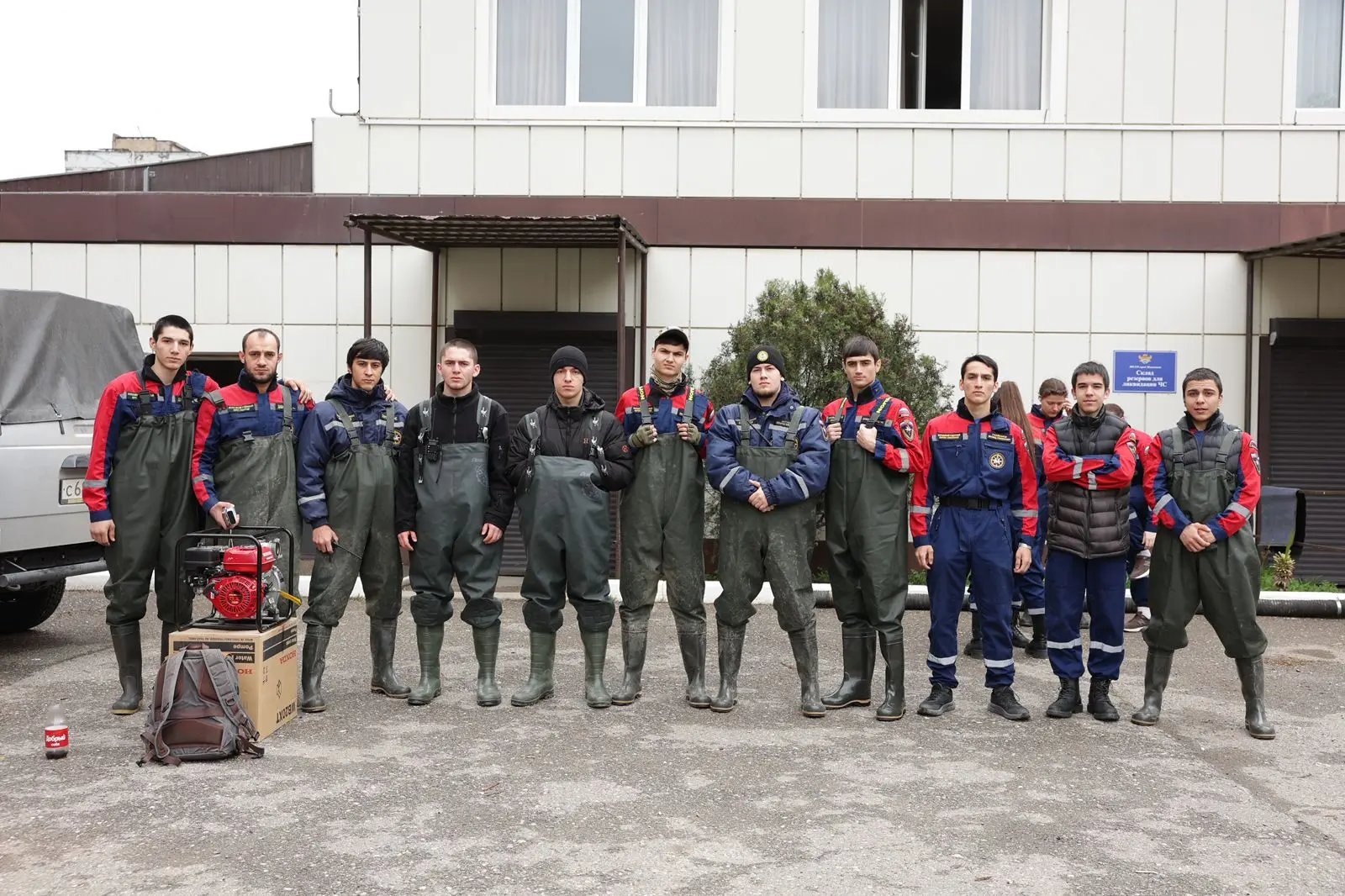 Ликвидация последствий ЧС оперативной группой Всероссийского студенческого корпуса спасателей (ВСКС)