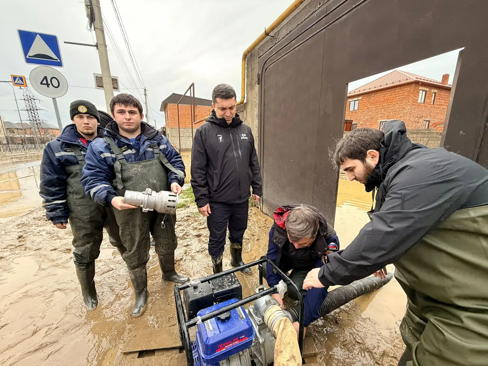 Ликвидация последствий ЧС оперативной группой Всероссийского студенческого корпуса спасателей (ВСКС)