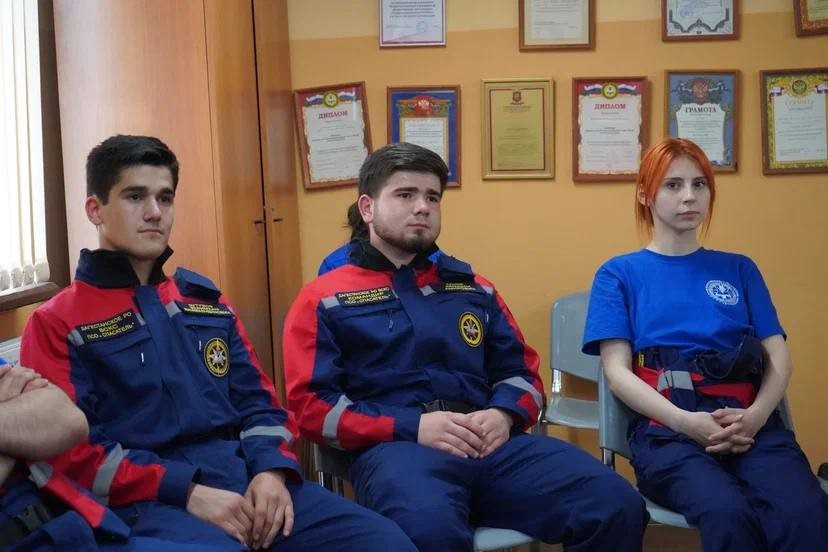 Обучение в Центральном Отряде ВСКС