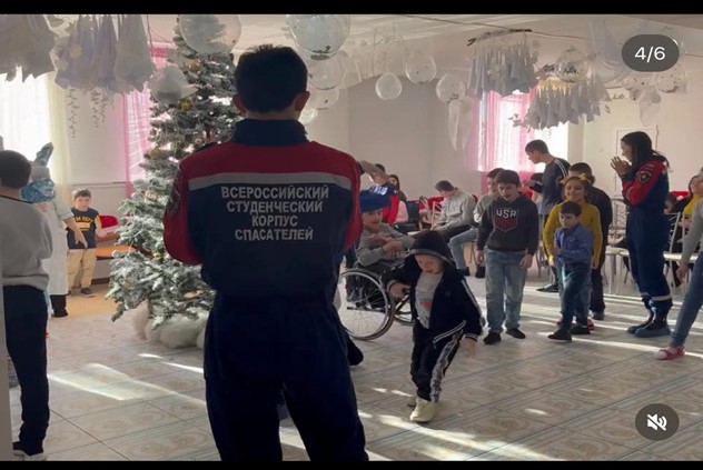 ПОУ «Колледж Гражданской обороны и чрезвычайных ситуаций» совместно с ДРО ВСКС посетил дом-интернат «Забота»