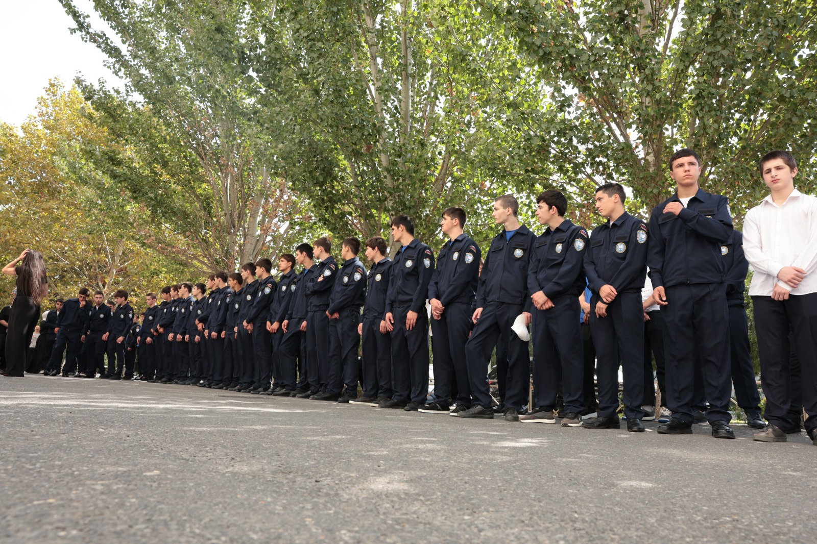 Торжественная линейка посвященная новому учебному году