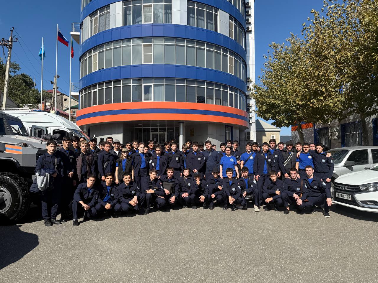 Торжественное мероприятие ко дню образования гражданской обороны